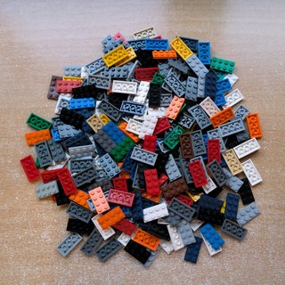 LEGO lote 240 piezas planas 2x4 id 3020