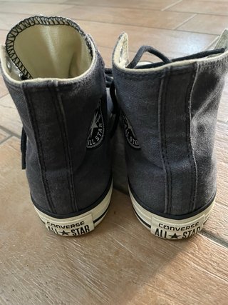 Converse All Star Donna Scarpe Alte Nere
