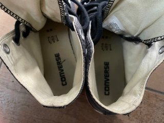 Converse All Star Donna Scarpe Alte Nere