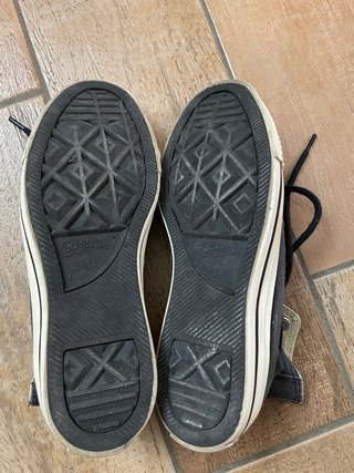 Converse All Star Donna Scarpe Alte Nere