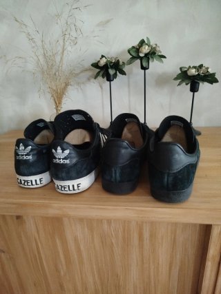 ADIDAS GAZELLE 42, X2 PARES