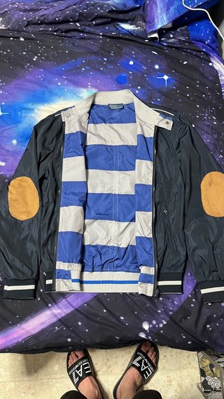 Chaqueta Polo Ralph Lauren azul marino con coderas