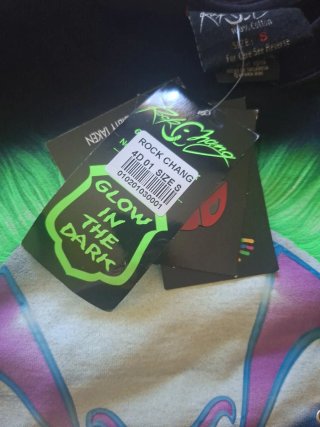 Camiseta Gótica Payaso Maligno Cuchillo