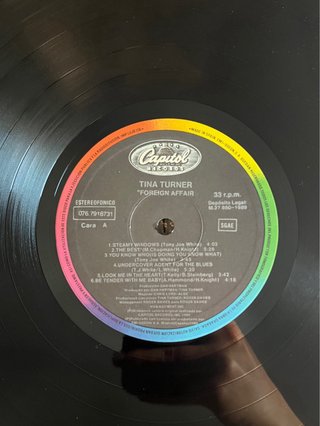Vinilo Tina Turner - Foreign Affair (1989)