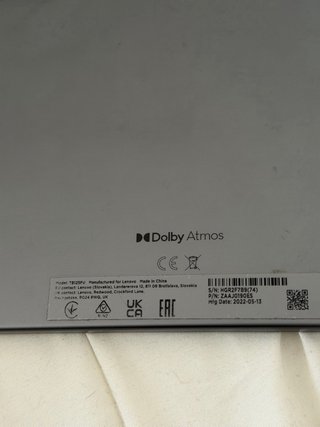 Tablet Lenovo Negra