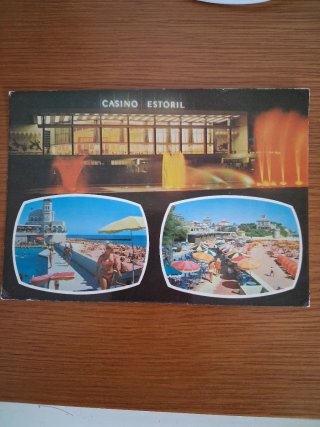 Cartão Postal Casino Estoril