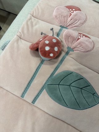 Manta sensorial Little Dutch rosa