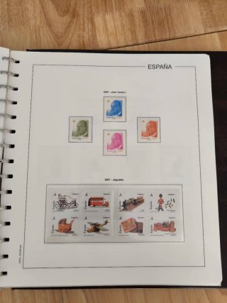 Colección Sellos España 2005-2007 Completa