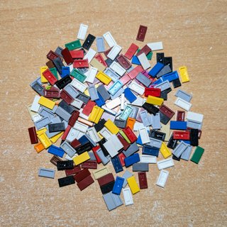 LEGO lote 210 piezas lisas 1x2 id 3069