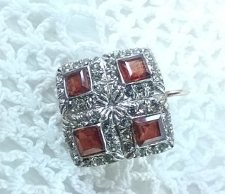 Pendientes antiguos de plata