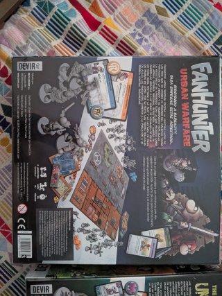 Fanhunter Urban Warfare Juego de Mesa + exp