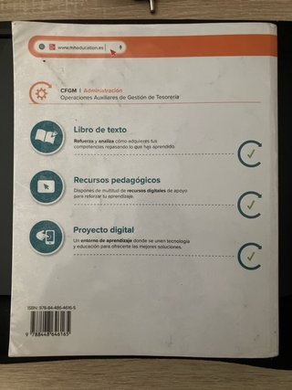Lote de libros de 2 de grado medio administracion
