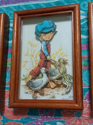 Conjunto de 5 cuadros decorativos