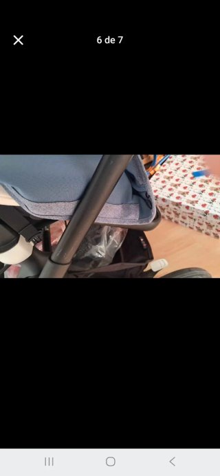 Coche Bugaboo Fox con capazo y silla con 3 capotas