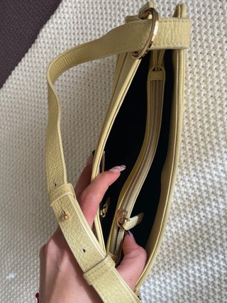 Bolso Loewe Piel Amarillo Vintage