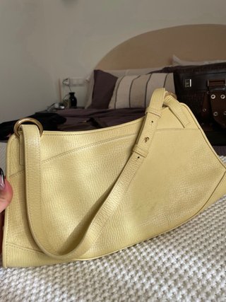 Bolso Loewe Piel Amarillo Vintage