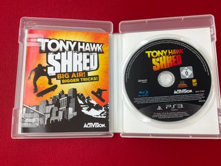Tony Hawk's Shred PS3