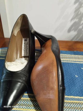 Zapatos de tacón negros El Corte Inglés