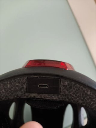 Casco Bici/Patinete con Luz LED, Talla 54-57