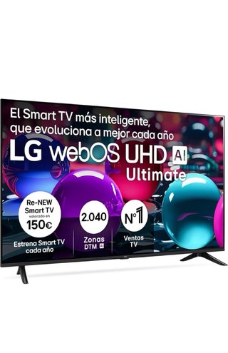 TV LG 43 UHD 4K Model2025 Smart TV IA - Como nueva