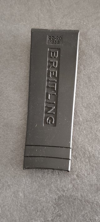 Cinturino Breitling Diver Pro Gomma Nero 22/20mm