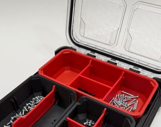 10 Separadores Cajas Milwaukee Packout Slim