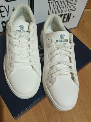 Zapatillas Kelme Blancas Piel