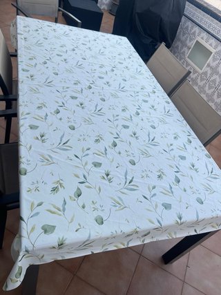 Mesa extensible Leroy Merlin cristal y metal