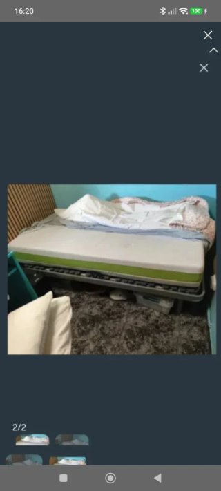 Cama articulada + colchón viscoelástico