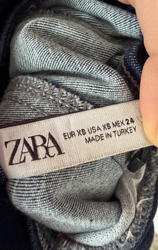Vestido vaquero Zara
