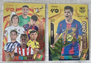 CARD FANTAST.y N.BALÓN ORO PEDRI FIRMA ADRENALYN26