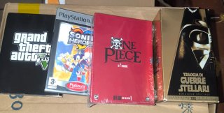 Lotto Giochi PS2 PC VHS One Piece