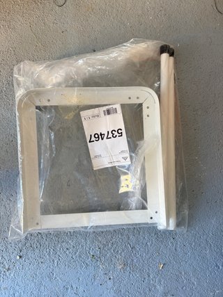 Soporte metálico universal para pila de lavadero