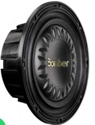 2 Subwoofers Bomber de 8" Slim High Power