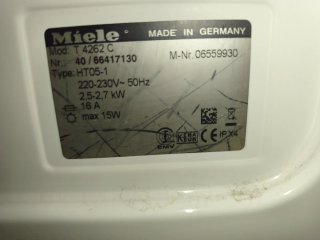 Secadora Miele Softronic T4262C
