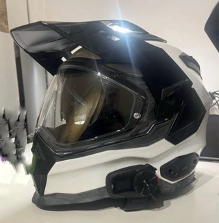 Casco Nexx XD1z Negro/Blanco. Talla M-L.