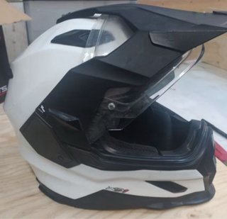 Casco Nexx XD1z Negro/Blanco. Talla M-L.
