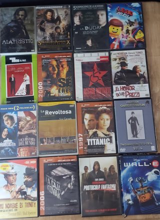 Lote 118 Películas DVD Acción, Crimen, Drama
