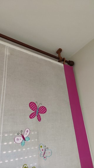 Estor infantil mariposas 1,40x1,70