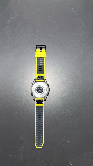 Reloj Garmin Fenix 7S Plata/Amarillo