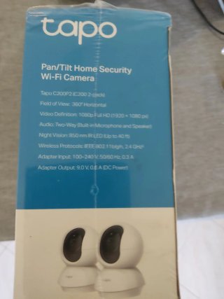 Tapo C200 Telecamere Sicurezza Wi-Fi 2pz