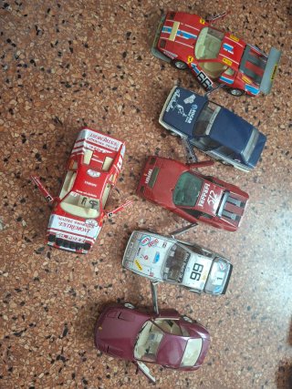 Modellini auto da collezione in ferro,scala 1/25