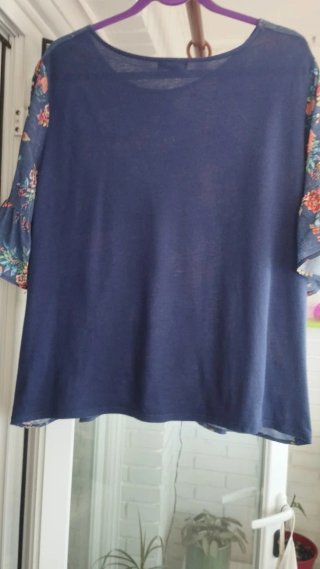 Blusón estampado floral original