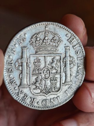 8 Reales Carlos IV México FM