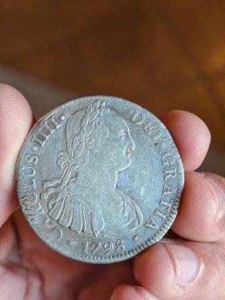 8 Reales Carlos IV México FM