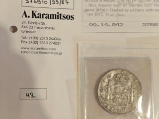 8 Reales Carlos IV México FM
