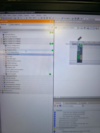 PLC Siemens CPU317-2 PN/DP S7-300