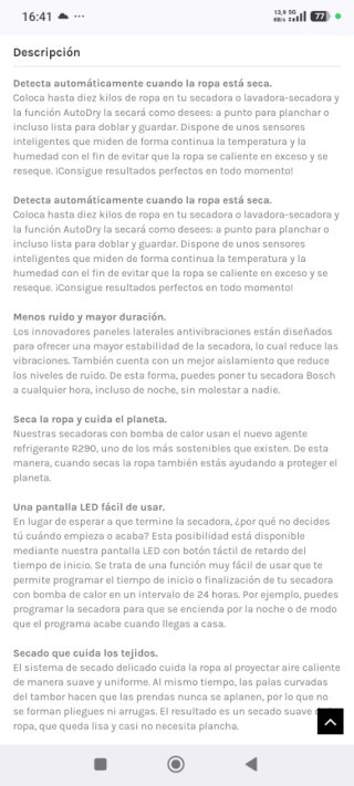Secadora Bosch Serie 4