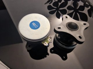 Tweeter 8 Ohm Argento Blu