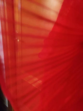 Mono Zara Gasa Rojo Talla M